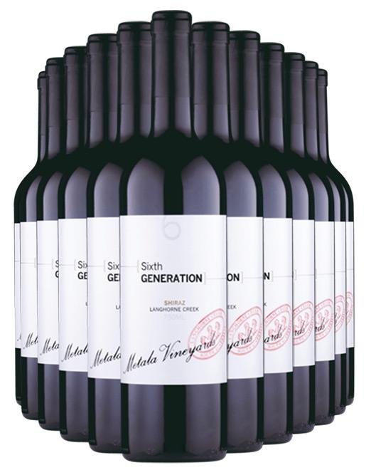 Metala Vineyards Sixth Generation Single Vineyard Langhorne Creek Shiraz 2013 Dozen